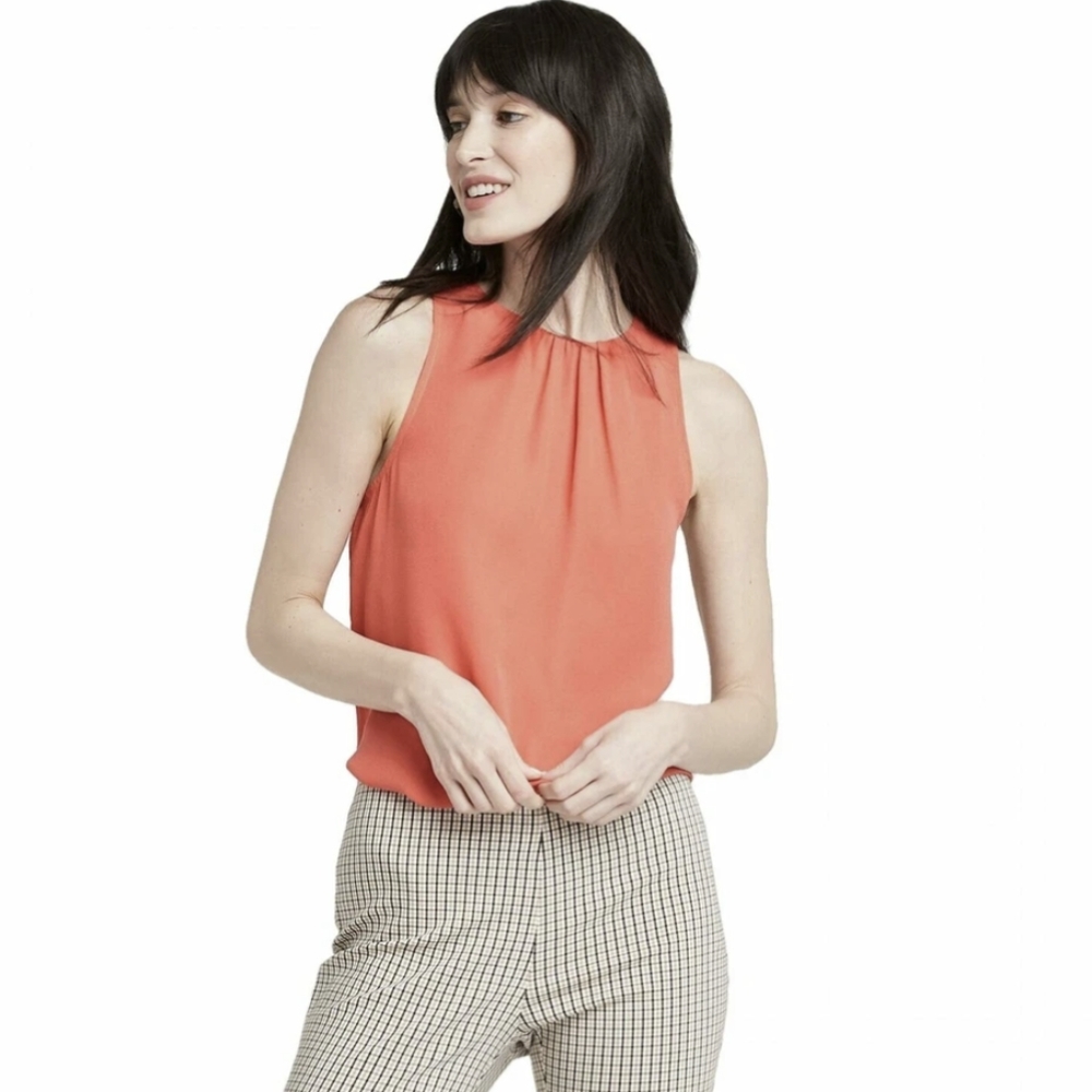 A New Day Coral Tank Top